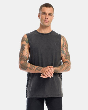 Taped Tank - Acid Black