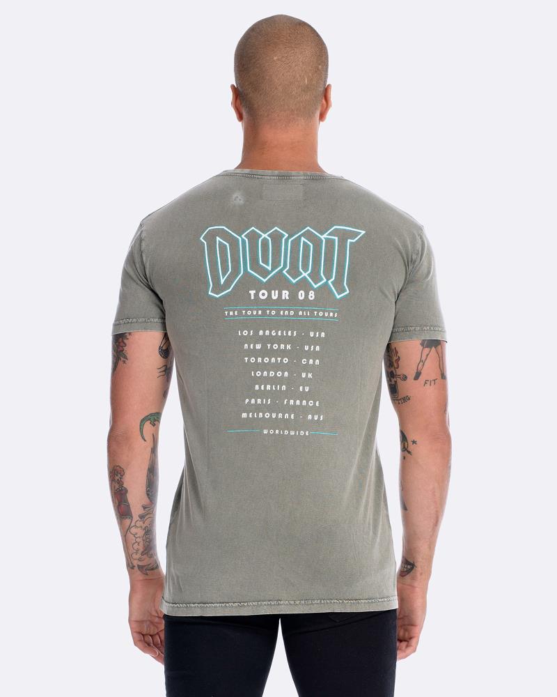 Tour 08 Tee - Acid Olive