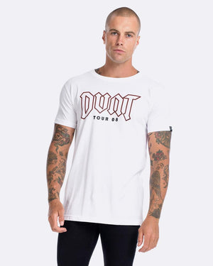 Tour 08 Tee - White