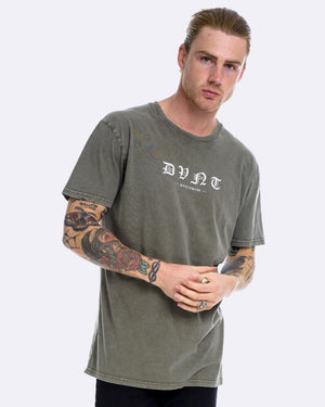 Worldwide Tee - Acid Olive