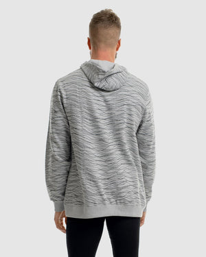 Frequency Pullover Hoodie - Grey