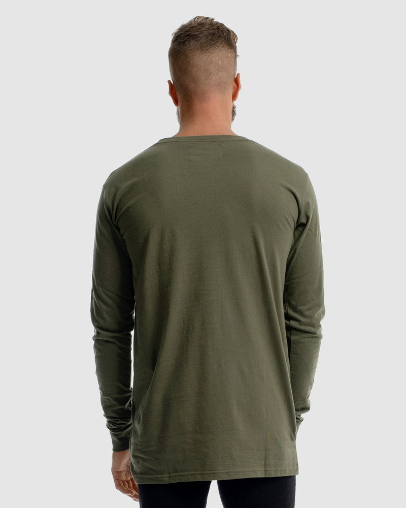 Deluxe Long Sleeve - Olive