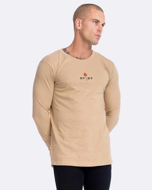 Barbed Rose Long Sleeve - Camel