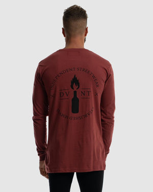 Emblem 2.0 Long Sleeve - Rust