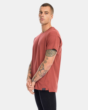 Over Size Tee - Rust