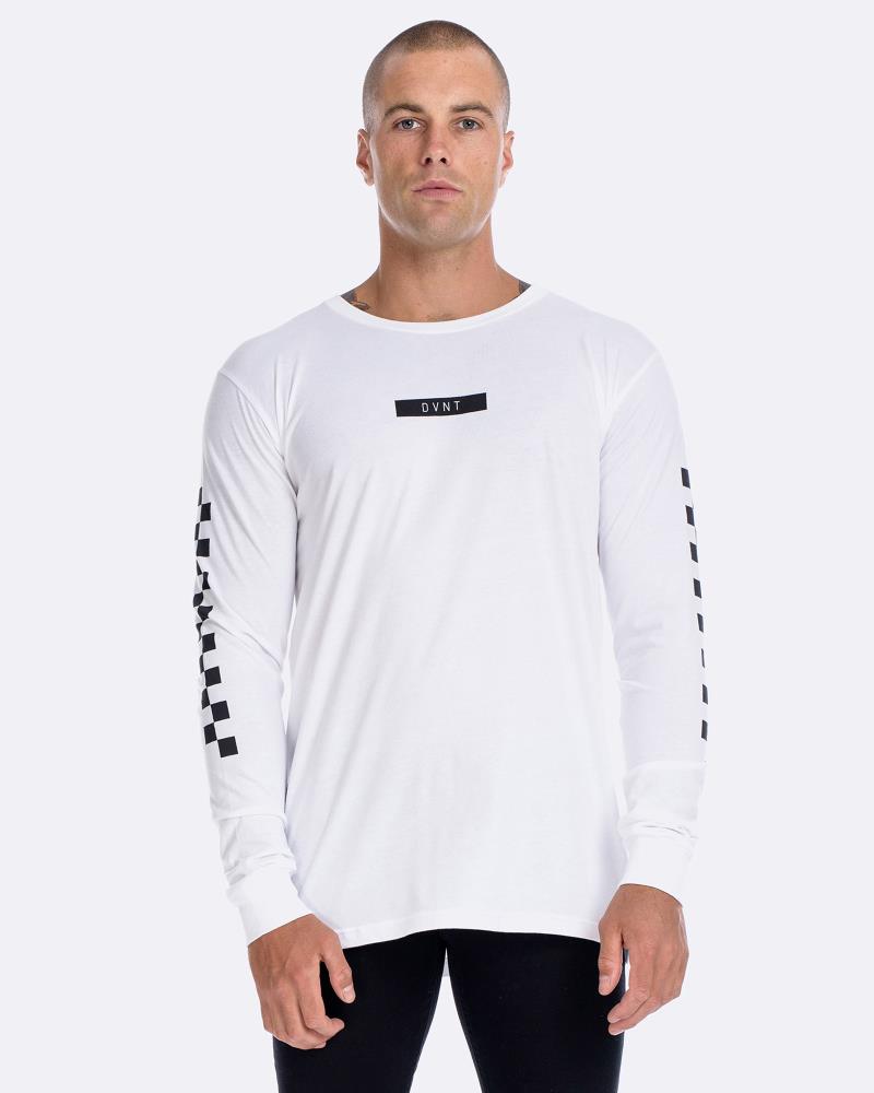 Checkmate Long Sleeve - White