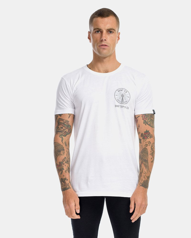 Radio Revolt Tee - White