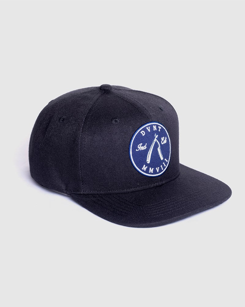 Cut Throat Bold Snapback - Black