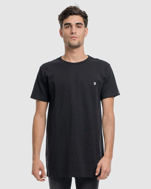 Classic Embroidery Tee - Black