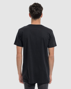 Classic Embroidery Tee - Black