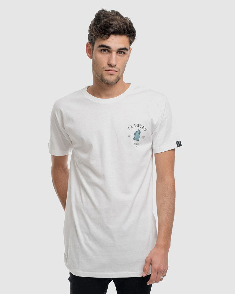Leaders Of The Pack Tee - White