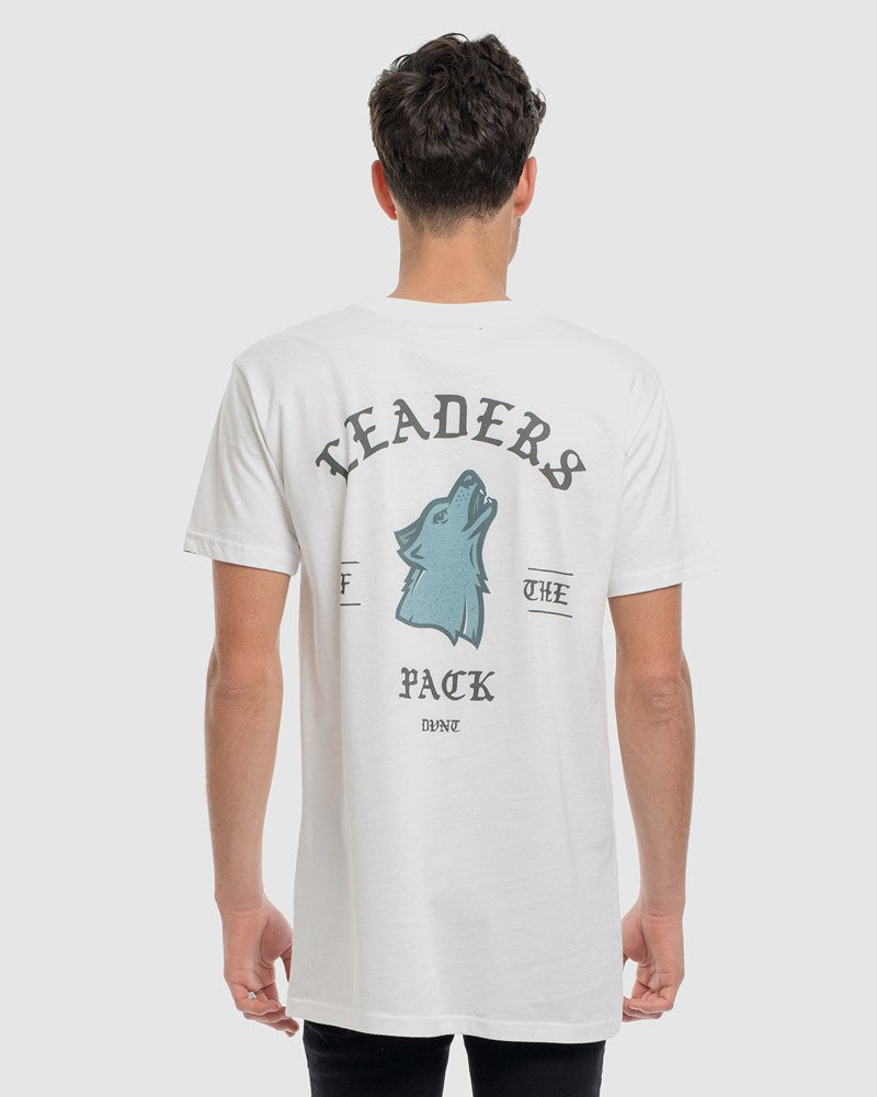 Leaders Of The Pack Tee - White