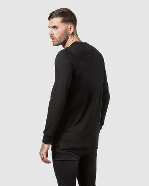 Ethos Crest Long Sleeve Tee