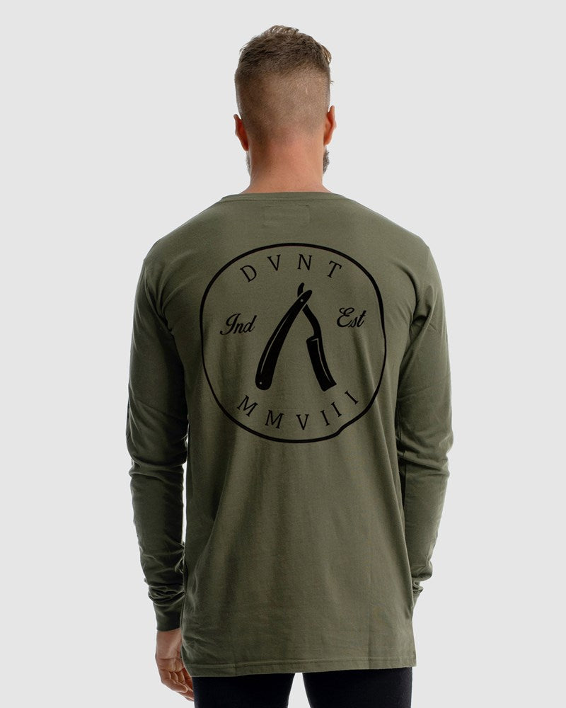 Cut Throat Crest Long Sleeve Tee