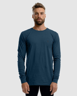 Classic Mono Embroidery Long Sleeve Tee