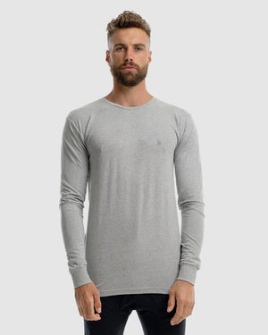 Classic Mono Embroidery Long Sleeve Tee
