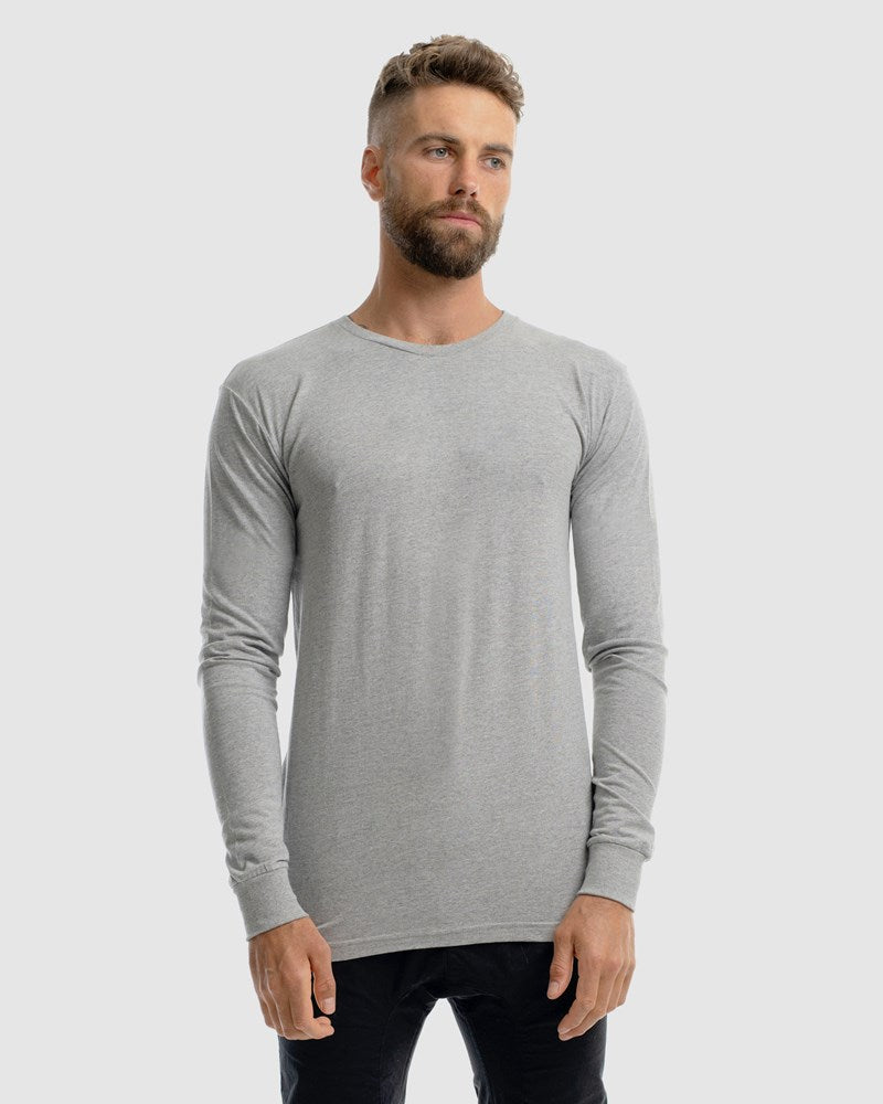 Devoid Long Sleeve - Marle Grey