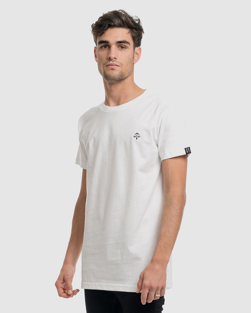3-Pack Anchor Embroidery Tee - (Black, White, Grey Marle)