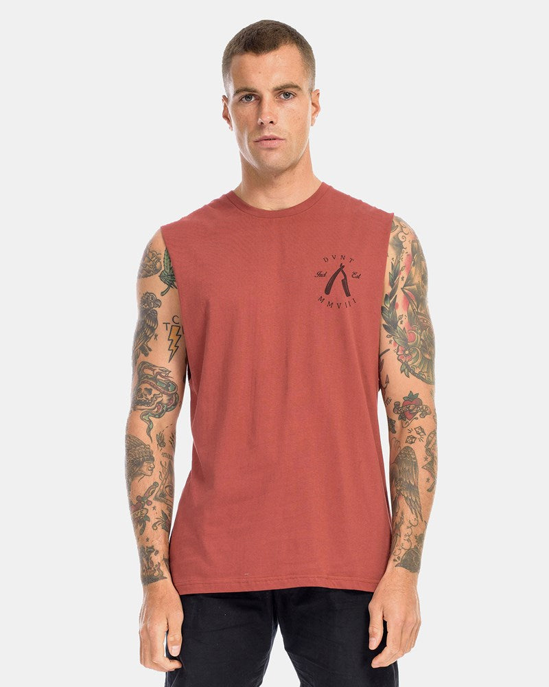Rough Cuts Tank - Rust
