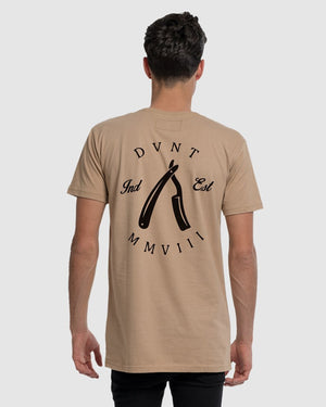 Rough Cuts Tee - Camel