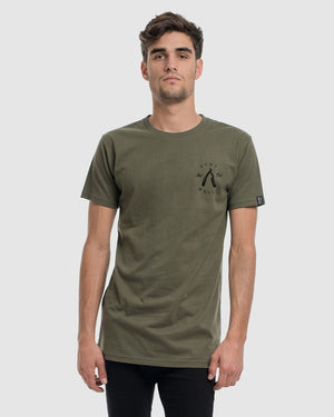 Rough Cuts Tee - Olive