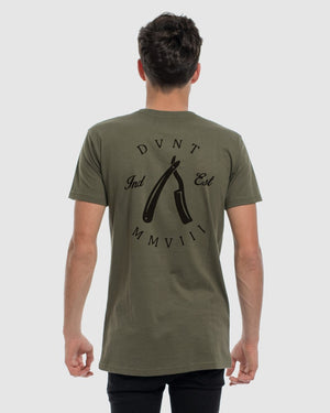 Rough Cuts Tee - Olive