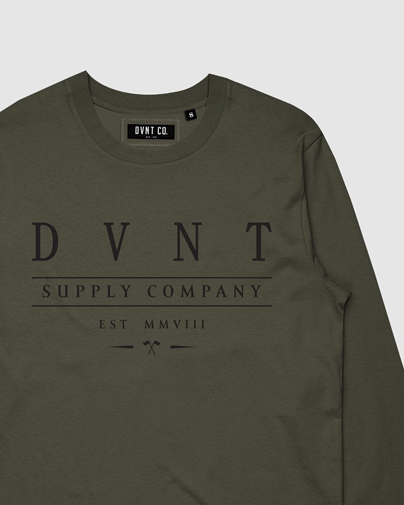 Deluxe Long Sleeve - Olive - Kids