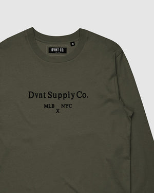 Scripture Embroidery Long Sleeve Tee - Kids