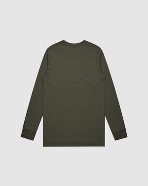 Deluxe Mono Embroidery Long Sleeve Tee - Kids