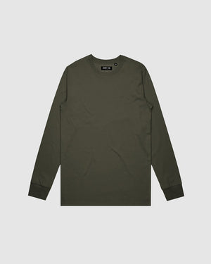 Classic Mono Embroidery Long Sleeve Tee - Kids