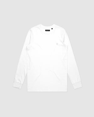Classic Mono Embroidery Long Sleeve Tee - Kids