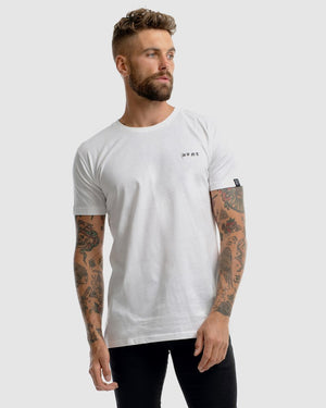 2-Pack Saxon Embroidery Tee - Olive & White