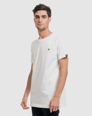 2-Pack Classic Embroidery Tee - White & Camel