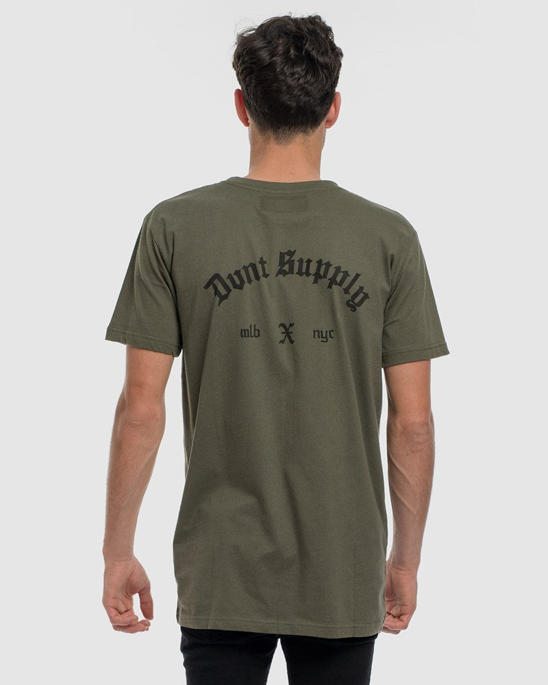 2-Pack Crest Tee - Olive & Storm Wash