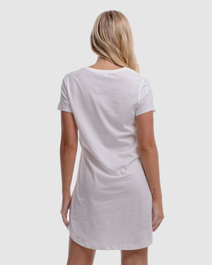 2-Pack Demi T-Shirt Dress - Acid Black & White