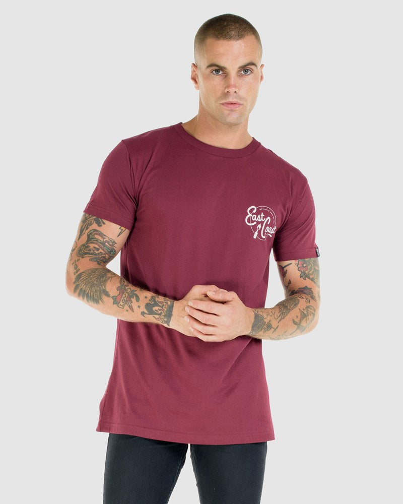 2-Pack East Coast Tee - OxBlood & Ink