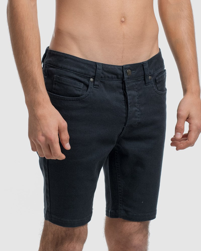 Thrash Denim Shorts - Indigo
