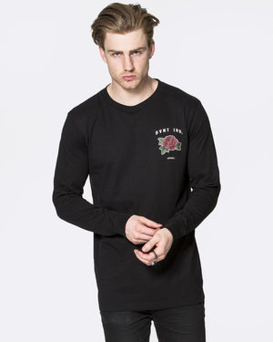Rose Long Sleeve - Black