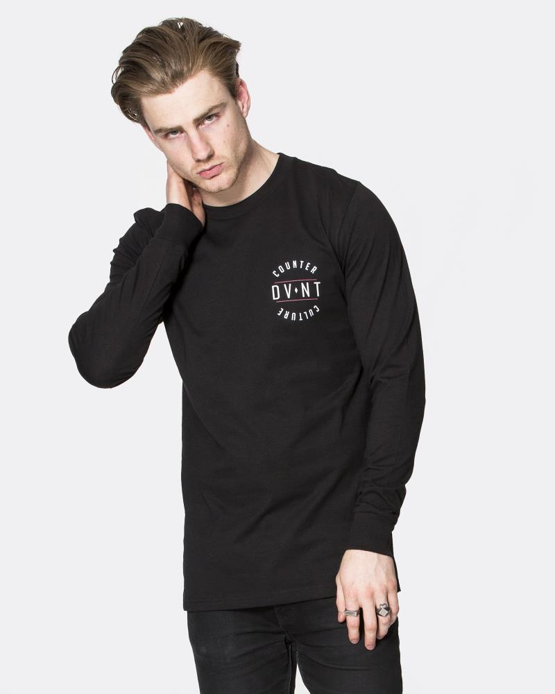 C.C Badge Long Sleeve - Black