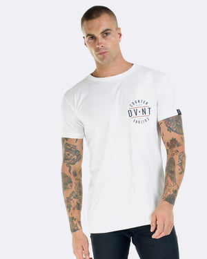 C.C Badge Tee - White