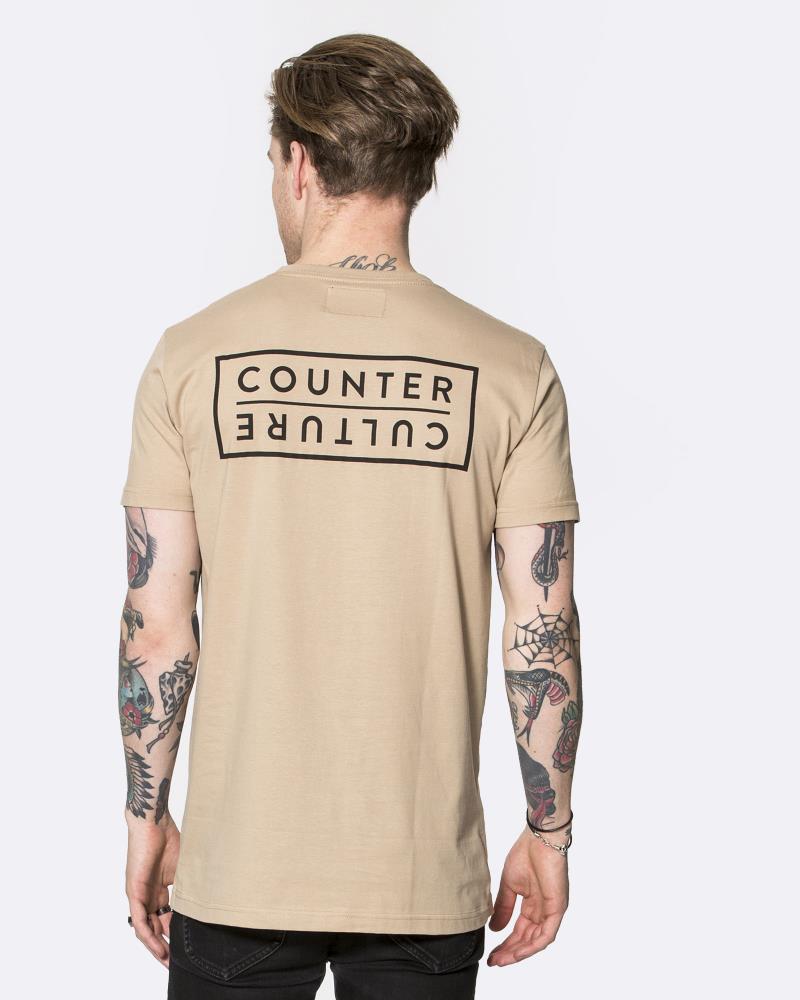 Box Logo Tee - Camel