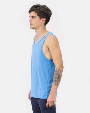 Devoid Premium Singlet - Sky