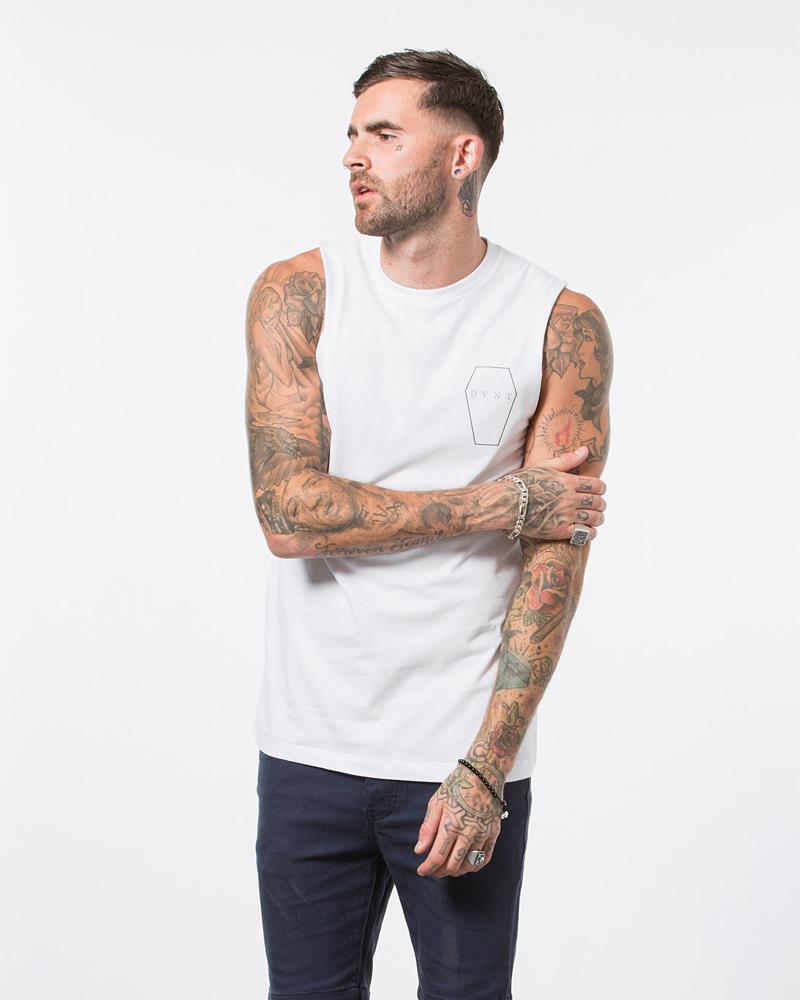 Coffin Tank - White