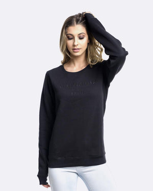 Select Embroidery Crewneck - Black