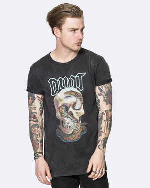 Serpent Tee - Black Acid