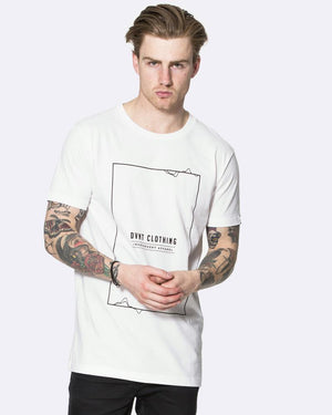 Frequency Frame Tee - White