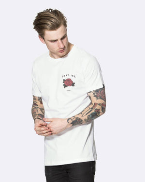 Rose Tee - White