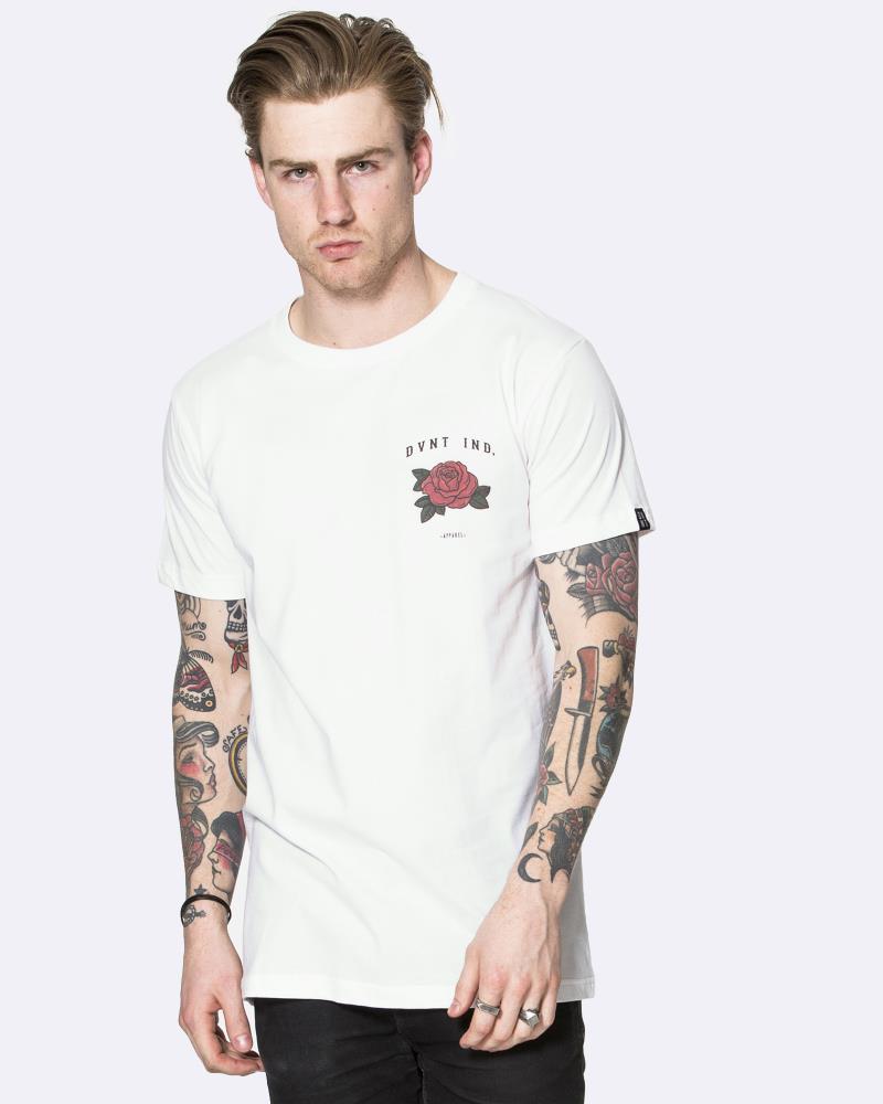 Rose Tee - White