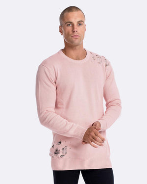 Vintage Knit - Distressed Musk