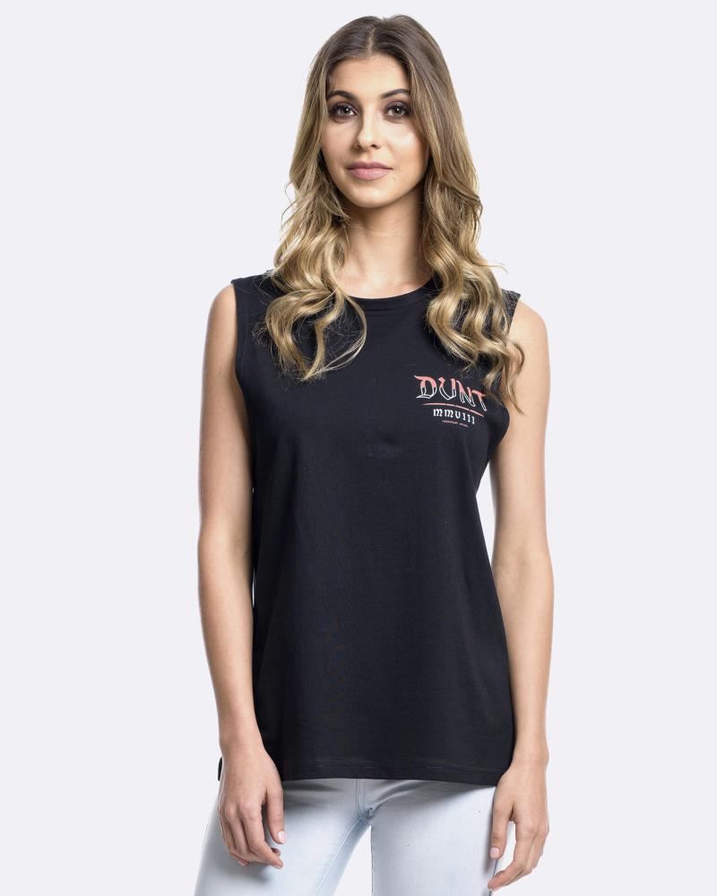 Rose Up Tank - Black
